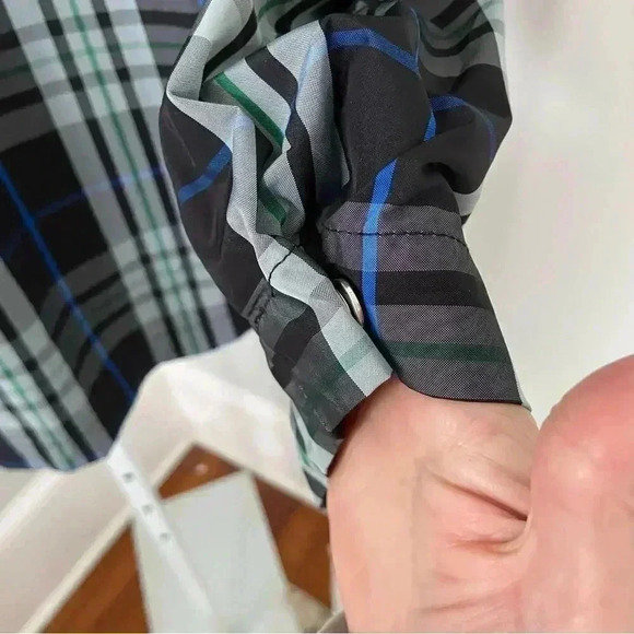 NWT A.P.C. Alfred Check Shirt Jacket Plaid Shacket size Medium - Picture 12 of 12